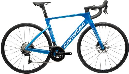 Billede af CORRATEC CCT TEAM RACE 2024 DISC - Carbon Endurance Racercykel med Shimano 105 og ZZYZX Aluhjul